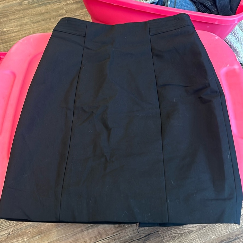 Pencil midi skirt